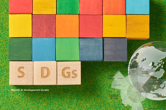 Illustration de la RSE avec une planète verte, le Vivant